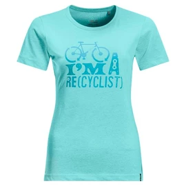 Dames T-shirt Jack Wolfskin Ocean Trail T Peppermint