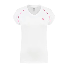 Dames T-shirt K-Swiss Hypercourt Express Tee 2 White