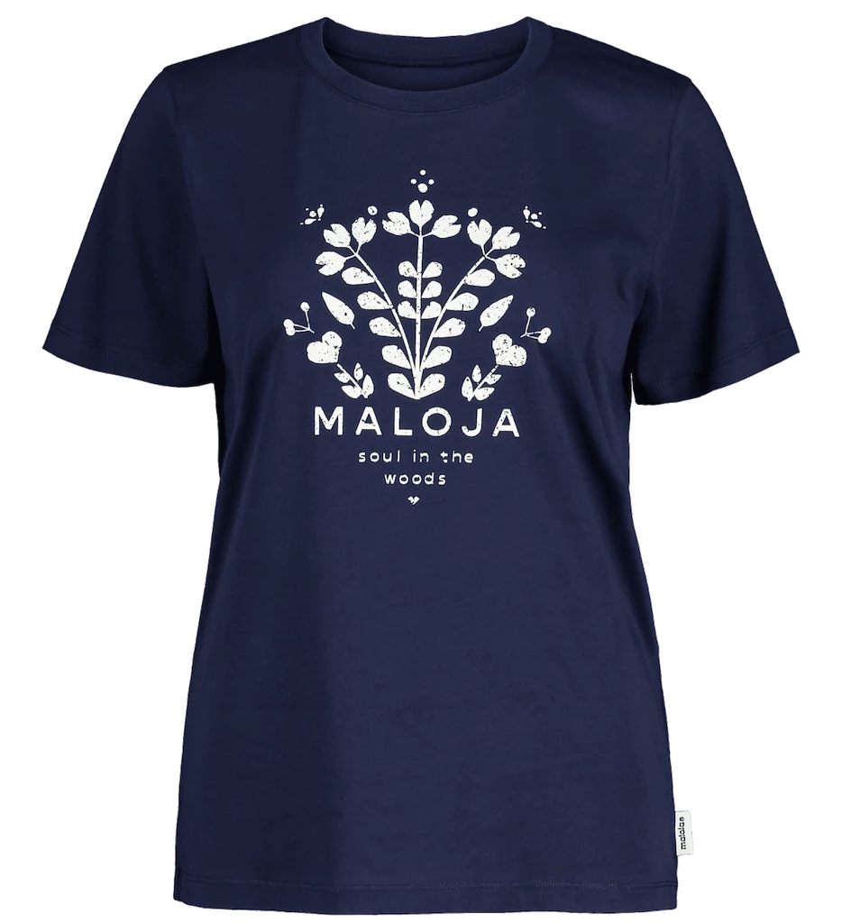 Dames T-shirt Maloja  PlataneM. XS