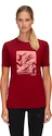Dames T-shirt Mammut  Core T-Shirt Blood Red