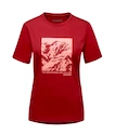 Dames T-shirt Mammut Core T-Shirt Blood Red
