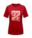 Dames T-shirt Mammut  Core T-Shirt Blood Red