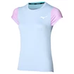 Dames T-shirt Mizuno  Charge Printed Tee  Halogen Blue