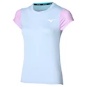 Dames T-shirt Mizuno  Charge Printed Tee  Halogen Blue