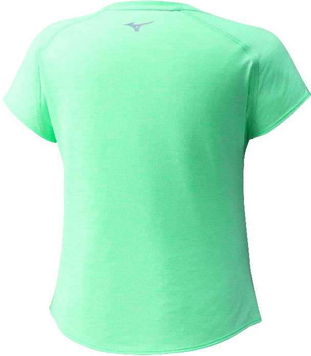 Dames T-shirt Mizuno  Core RB Graphic Tee green XS