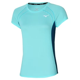 Dames T-shirt Mizuno DryAeroFlow Tee Angel Blue