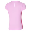 Dames T-shirt Mizuno  DryAeroFlow Tee Pink Lavender
