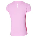 Dames T-shirt Mizuno DryAeroFlow Tee Pink Lavender