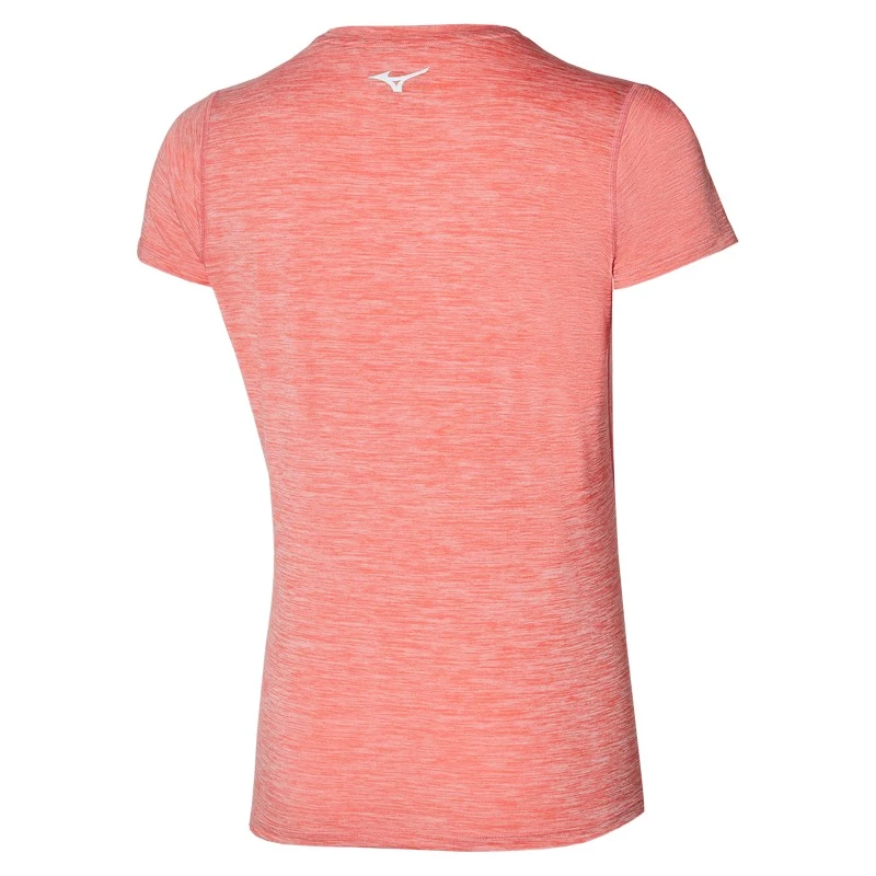 Dames T-shirt Mizuno  Impulse Core Tee Tea Rose