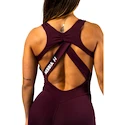Dames T-shirt Nebbia STRONG BEAUTY Body-Enhancing Workout Jumpsuit 427 dark red