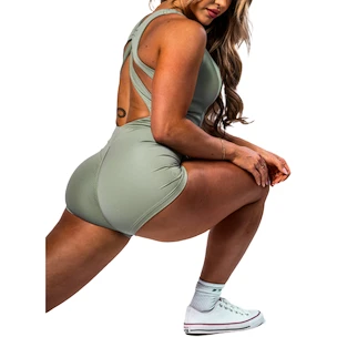 Dames T-shirt Nebbia STRONG BEAUTY Body-Enhancing Workout Jumpsuit 427 light green