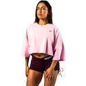 Dames T-shirt Nebbia STRONG BEAUTY Oversized Cropped Tee JUST FLOW 431 pink
