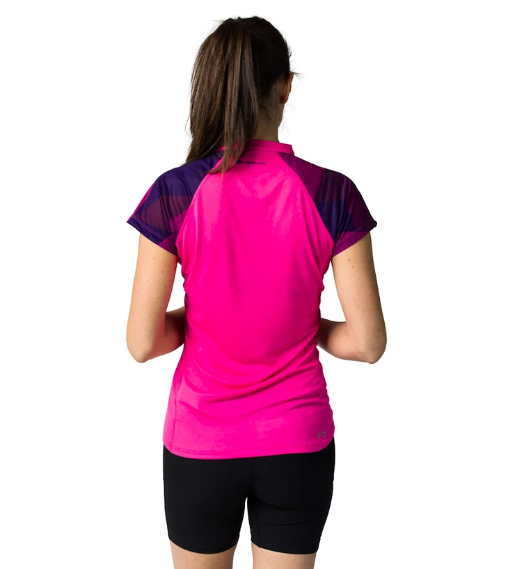 Dames T-shirt Raidlight  Activ Run Mid Zip S