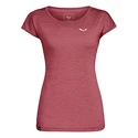Dames T-shirt Salewa  Puez melange dry Mauvemood