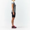 Dames T-shirt Salewa  Puez Melange Dry S/S Tee Rose Red Melange