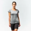 Dames T-shirt Salewa  Puez Melange Dry S/S Tee Rose Red Melange