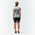 Dames T-shirt Salewa  Puez Melange Dry S/S Tee Rose Red Melange