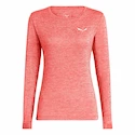 Dames T-shirt Salewa  PUEZ MELANGE DRY W L/S TEE