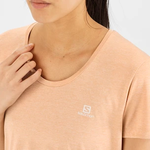 Dames T-shirt Salomon  Agile SS Tee Sirocco