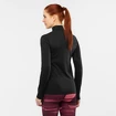 Dames T-shirt Salomon Comet Seamless HZ Black/Ebony