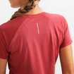 Dames T-shirt Salomon  Cross Rebel SS Tee Earth Red