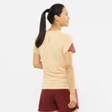 Dames T-shirt Salomon  Cross Run SS Tee Apricot Ice