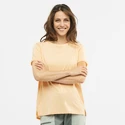 Dames T-shirt Salomon Outline Summer SS Tee Apricot Ice