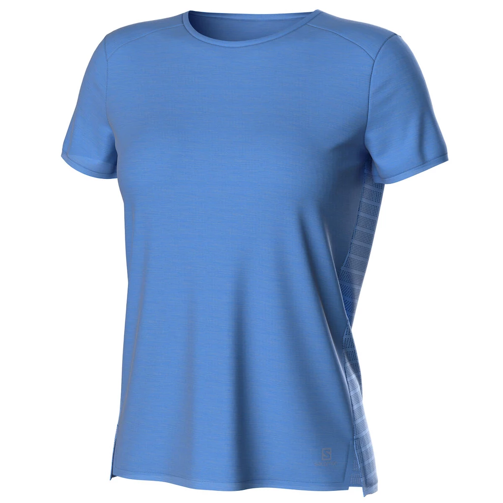 Dames T-shirt Salomon  Outline Summer SS Tee Provence