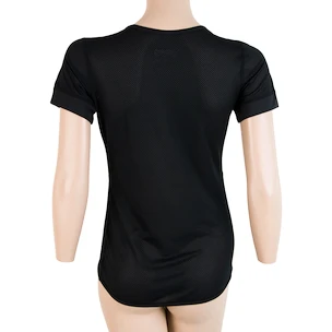 Dames T-shirt Sensor  Coolmax Air Black  L
