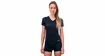 Dames T-shirt Sensor Coolmax Air Deep Blue