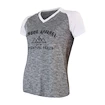 Dames T-shirt Sensor  Cyklo Charger Grey/White S