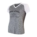 Dames T-shirt Sensor  Cyklo Charger Grey/White S