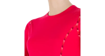 Dames T-shirt Sensor  Merino Air Magenta