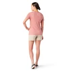 Dames T-shirt Smartwool Merino Sport 150 Dragonfly Summit Short Sleeve Light Mahogany