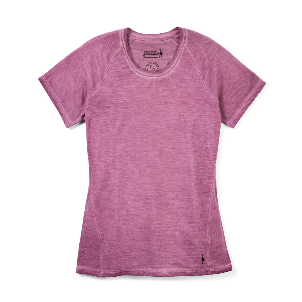Dames T-shirt Smartwool  Merino Sport 150 Plant-Based Dye Short Sleeve Summer Sound L