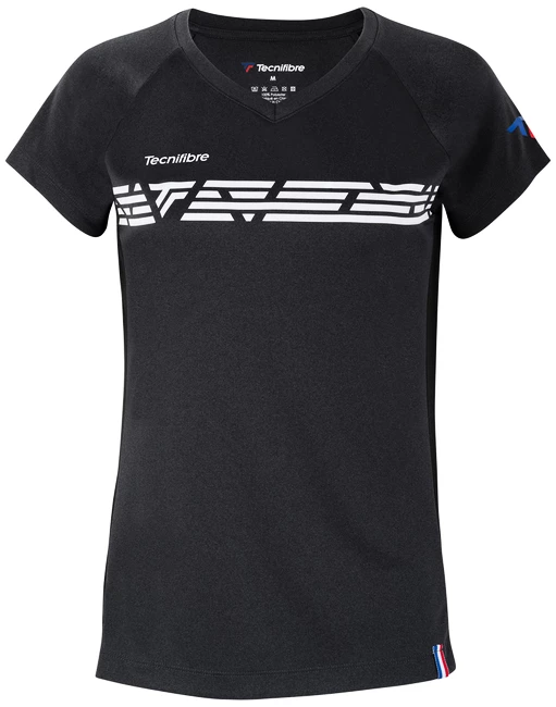 Dames T-shirt Tecnifibre  F2 Airmesh Black 2020