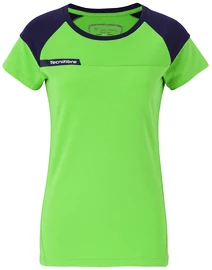 Dames T-shirt Tecnifibre Lady F1 Stretch Green