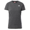 Dames T-shirt The North Face  Graphic S/S Tee TNF Medium Grey Heather