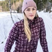 Dames T-shirt Ulvang  Maristua Fig/Woodrose