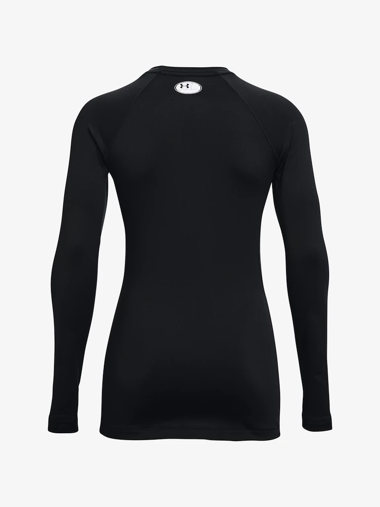 Dames T-shirt Under Armour  Authentics Crew-BLK