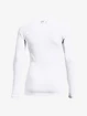 Dames T-shirt Under Armour  Authentics Crew-WHT
