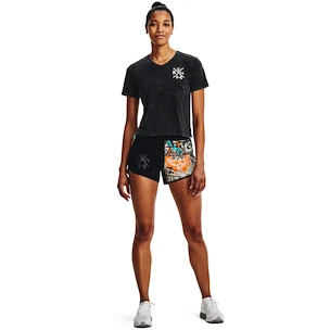 Dames T-shirt Under Armour  Destroy All Miles Tee II-BLK