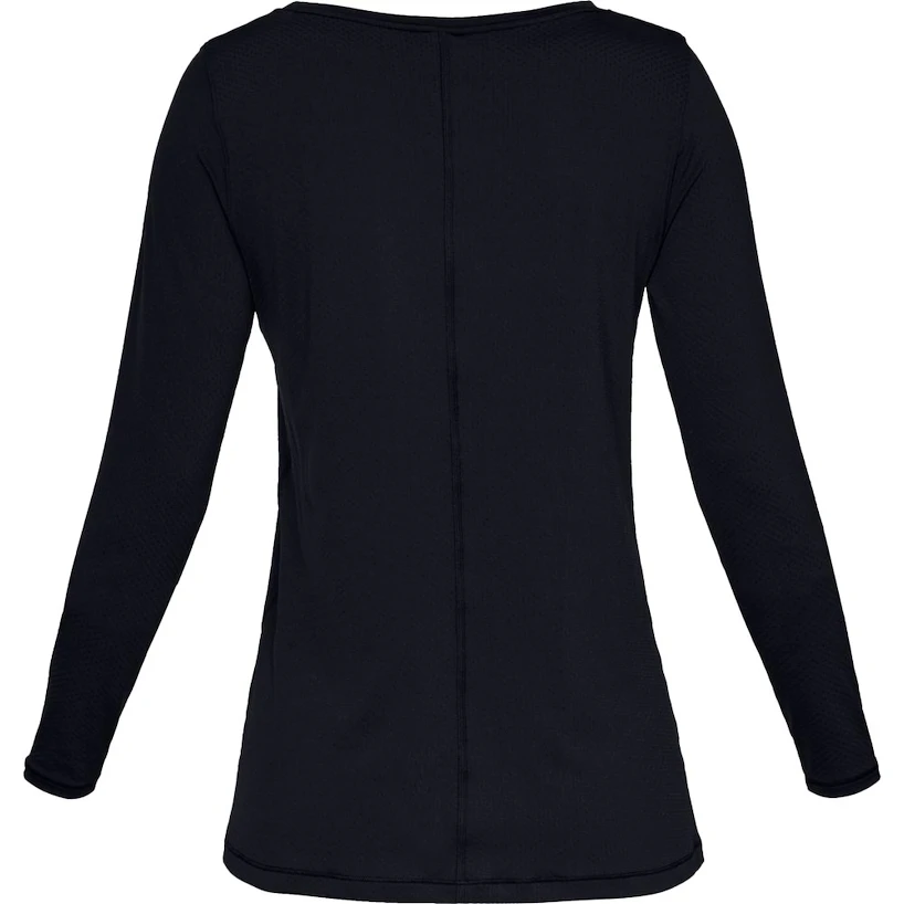 Dames T-shirt Under Armour HeatGear Long Sleeve Black XS
