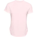 Dames T-shirt Under Armour HeatGear  Sport Hi-Lo SS Pink M