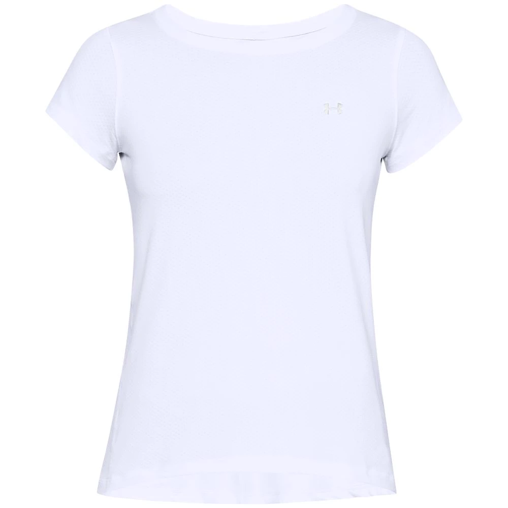 Dames T-shirt Under Armour HeatGear SS White
