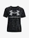 Dames T-shirt Under Armour  LOGO AOP HEAVYWEIGHT SS-BLK M