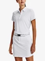 Dames T-shirt Under Armour  Playoff SS Polo-WHT S