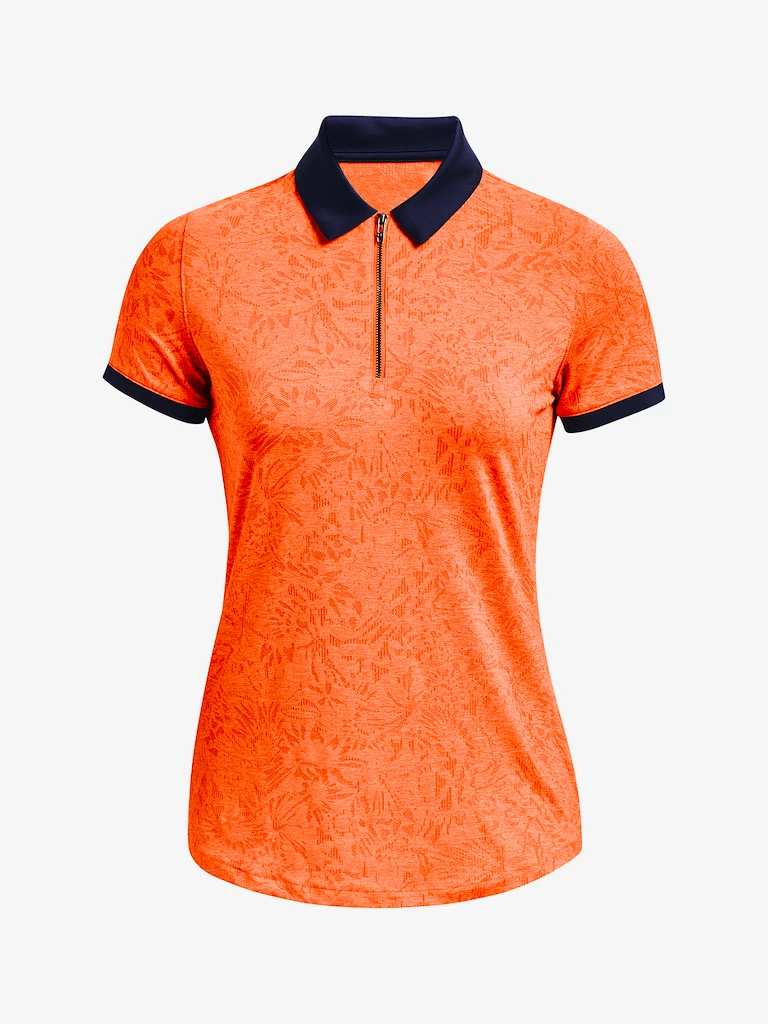 Dames T-shirt Under Armour  Playoff WildFields SS Polo-ORG