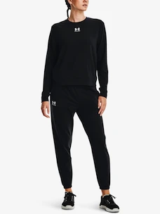 Dames T-shirt Under Armour  Rival Terry Crew-BLK