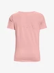 Dames T-shirt Under Armour  Rush Energy SS-PNK